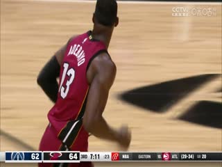 NBA常规赛 奇才VS热火 20240311