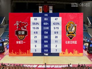 NBL 安徽文一VS石家庄翔蓝 20240819